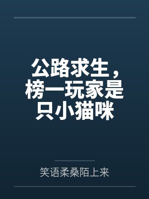 公路求生,榜一玩家是只小猫咪